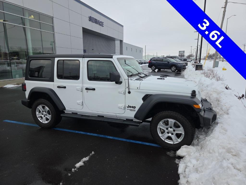 used 2021 Jeep Wrangler Unlimited car, priced at $30,000