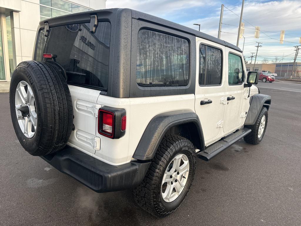 used 2021 Jeep Wrangler Unlimited car, priced at $27,000
