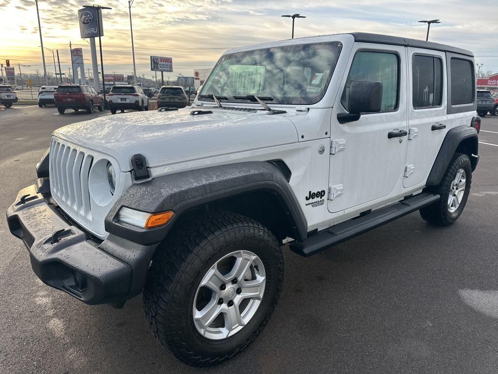 used 2021 Jeep Wrangler Unlimited car, priced at $27,000