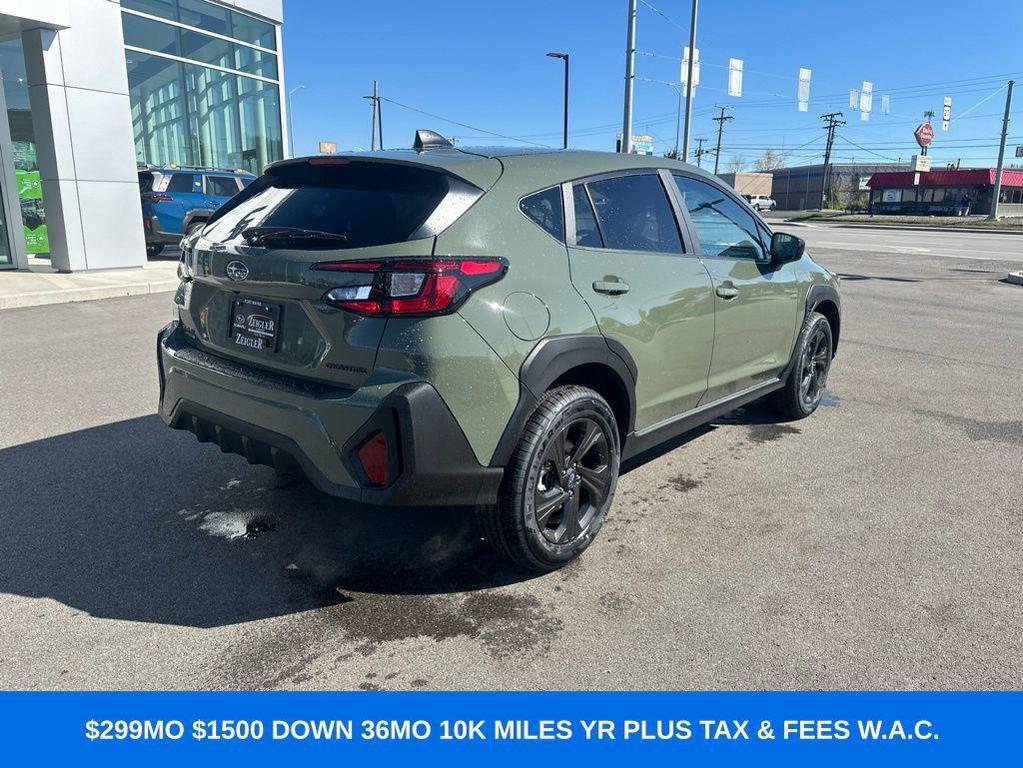 new 2026 Subaru Crosstrek car, priced at $28,655