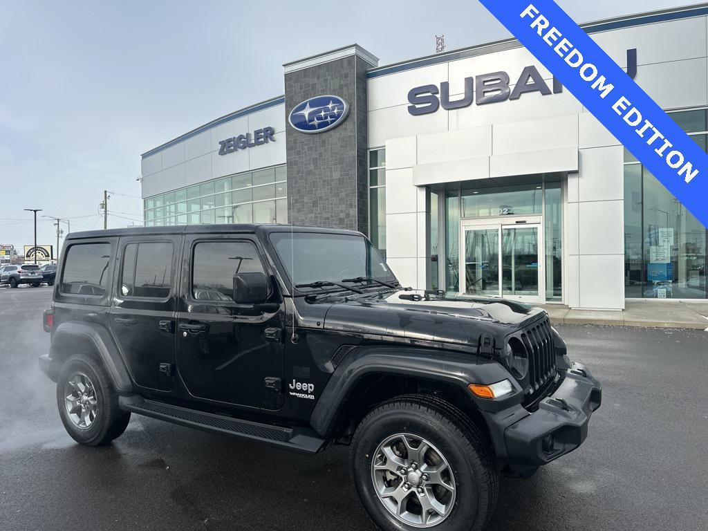 used 2020 Jeep Wrangler Unlimited car, priced at $20,200