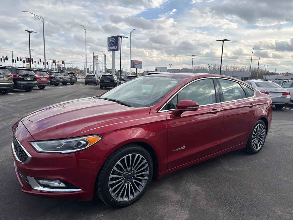 used 2017 Ford Fusion Hybrid car, priced at $13,900