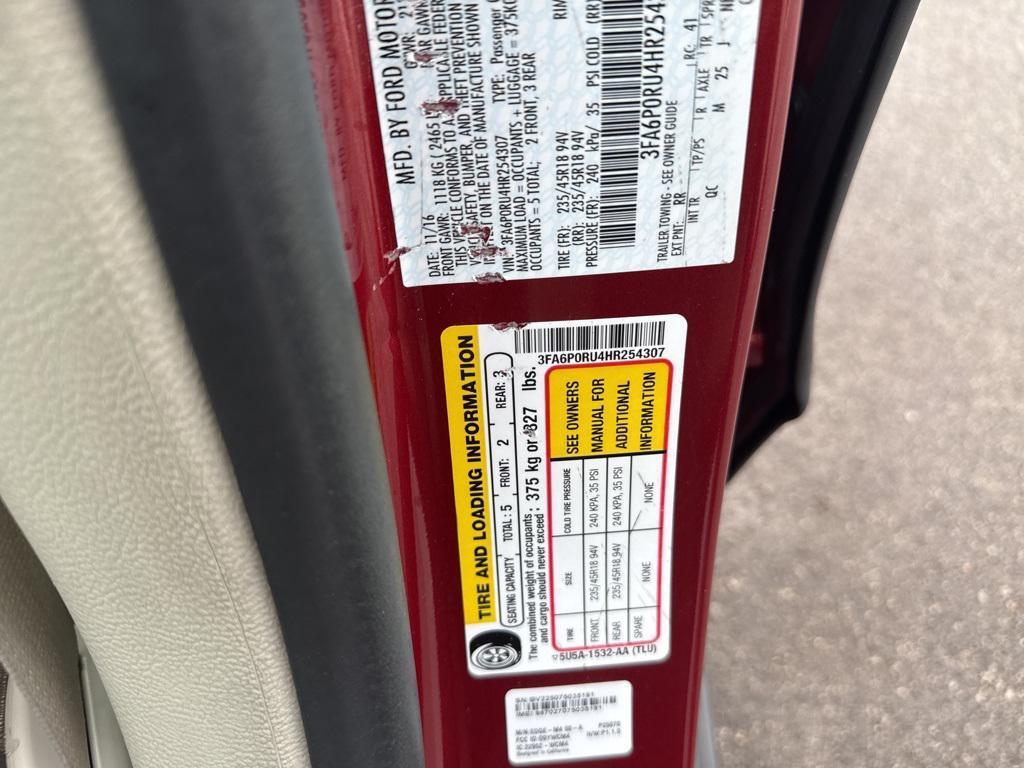 used 2017 Ford Fusion Hybrid car, priced at $13,900