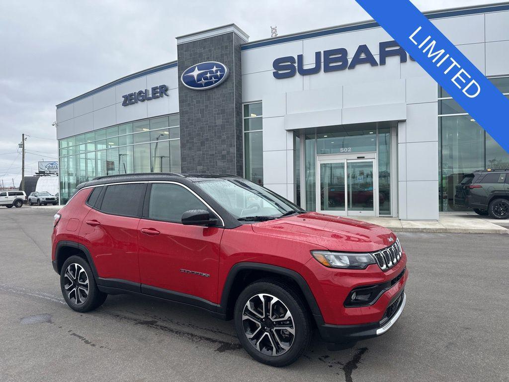 used 2023 Jeep Compass car, priced at $24,500