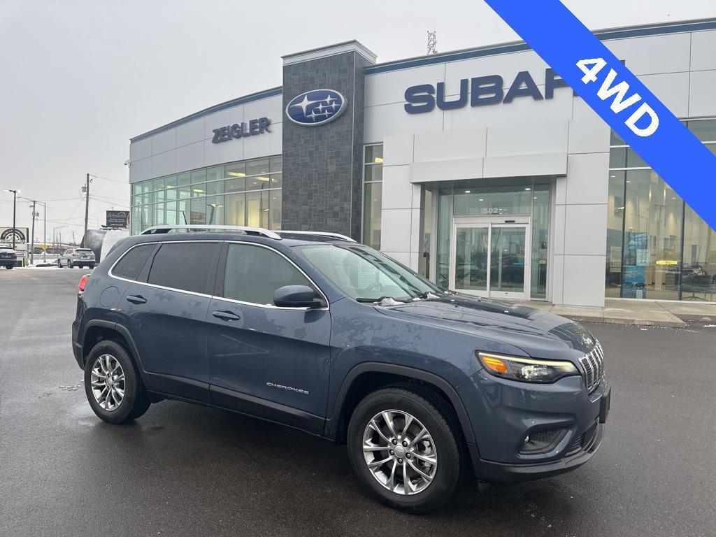 used 2021 Jeep Cherokee car, priced at $19,800