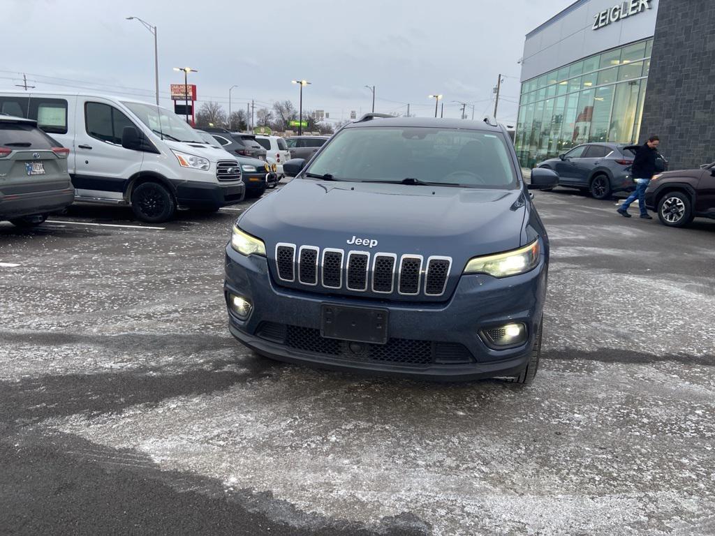 used 2021 Jeep Cherokee car, priced at $20,200