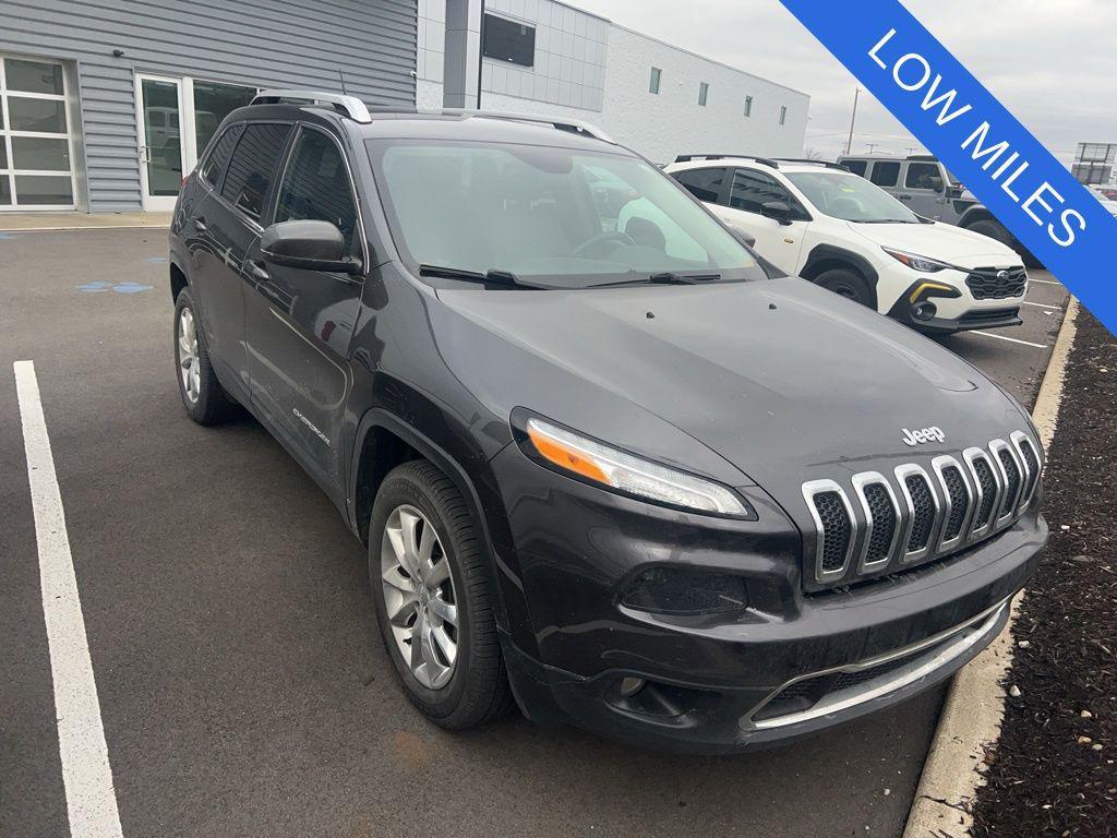 used 2015 Jeep Cherokee car, priced at $13,300