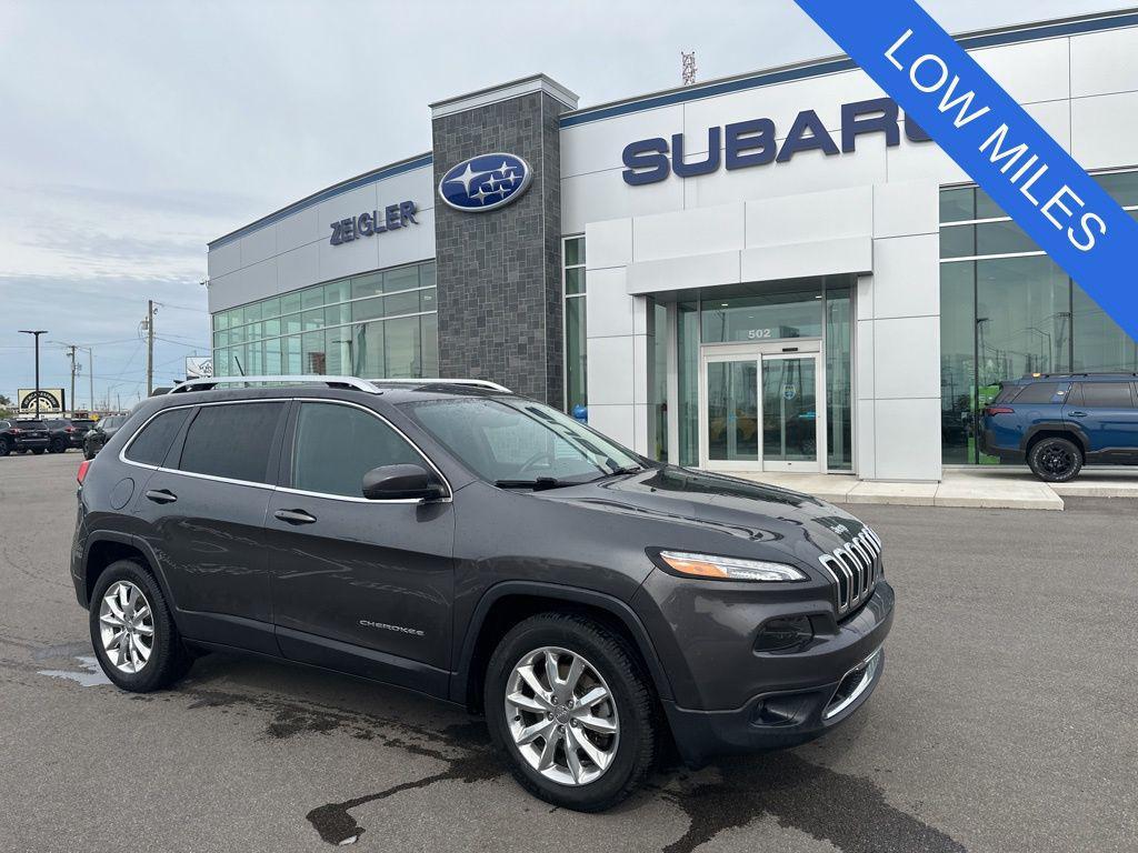 used 2015 Jeep Cherokee car, priced at $13,600