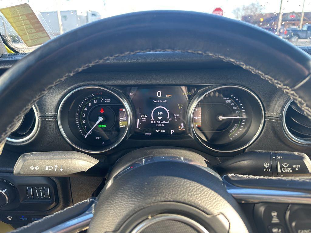 used 2022 Jeep Wrangler Unlimited 4xe car, priced at $23,000