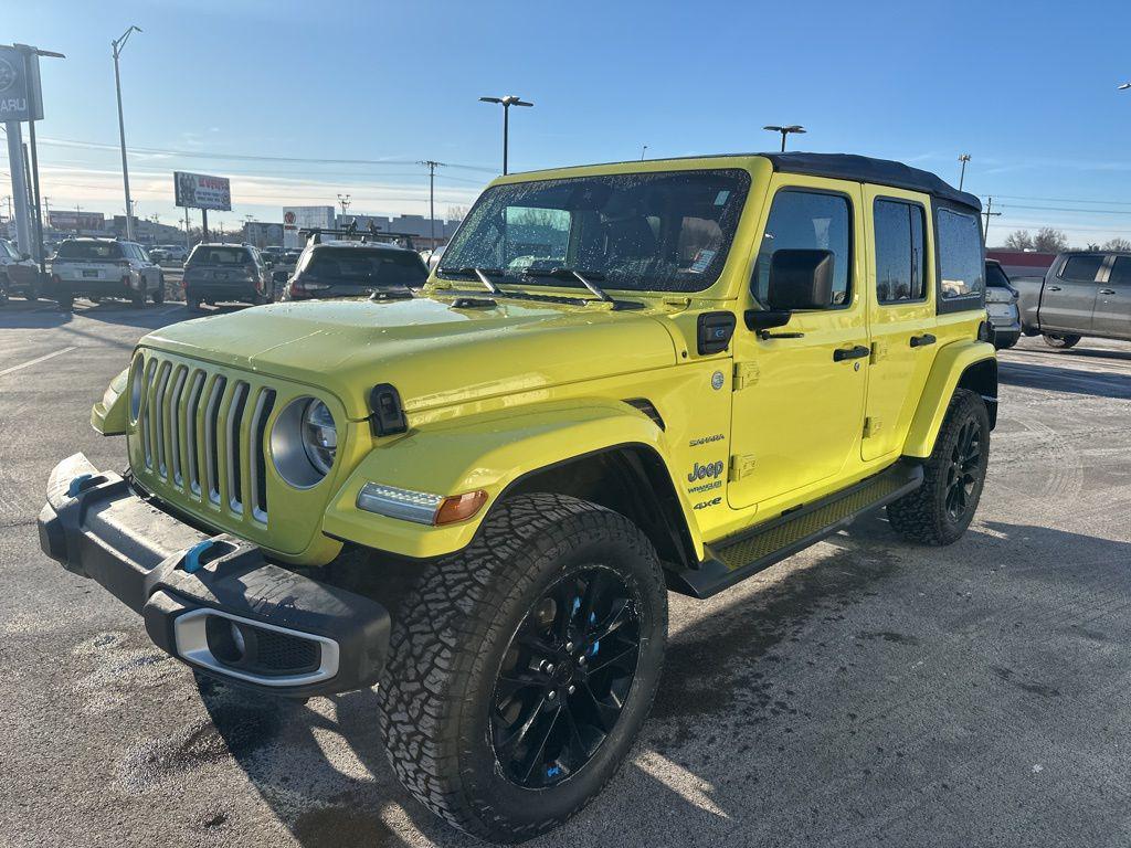 used 2022 Jeep Wrangler Unlimited 4xe car, priced at $23,000