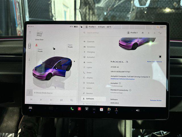 used 2024 Tesla Model 3 car, priced at $28,499