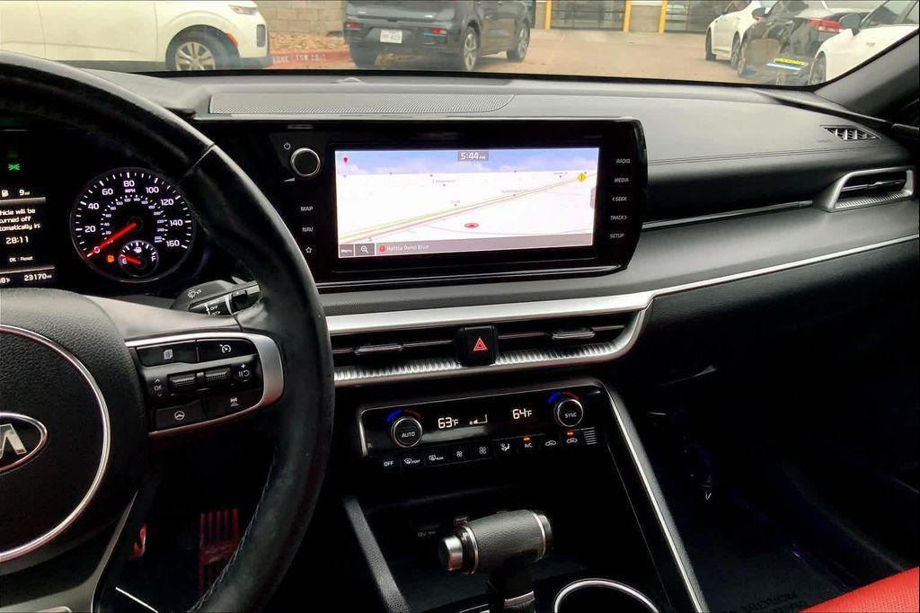 used 2021 Kia K5 car, priced at $23,437