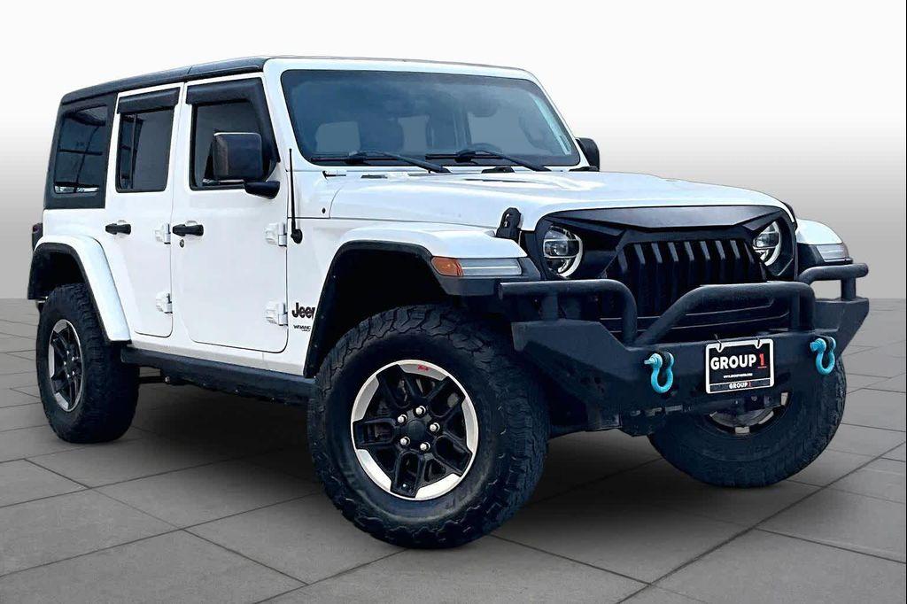 used 2018 Jeep Wrangler Unlimited car, priced at $27,144