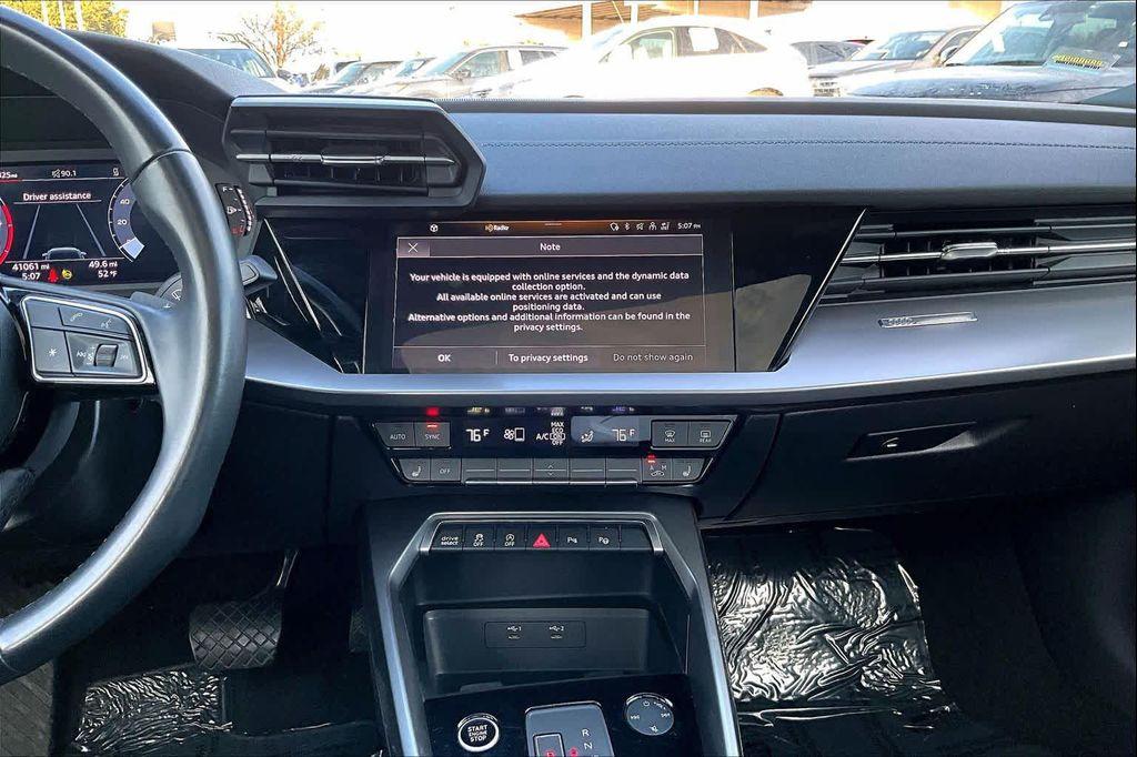 used 2024 Audi A3 car, priced at $22,848