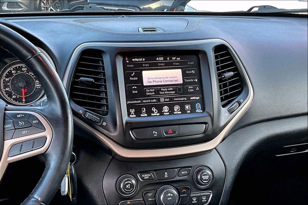 used 2017 Jeep Cherokee car, priced at $9,499