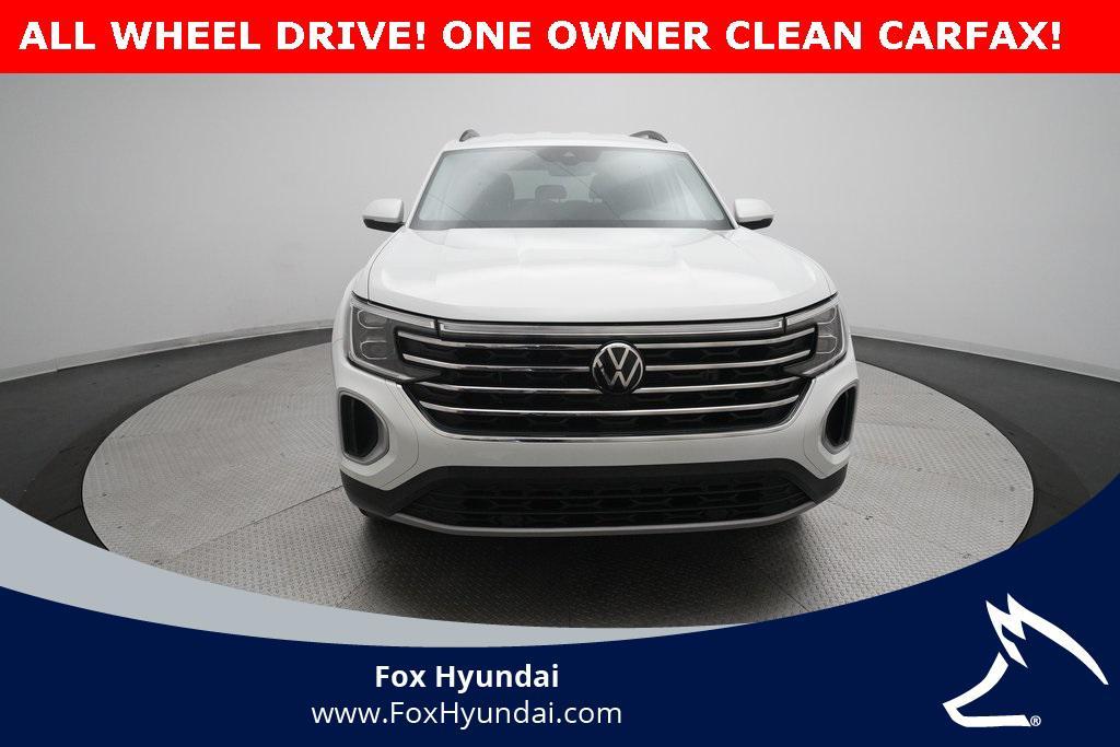 used 2024 Volkswagen Atlas car, priced at $27,500
