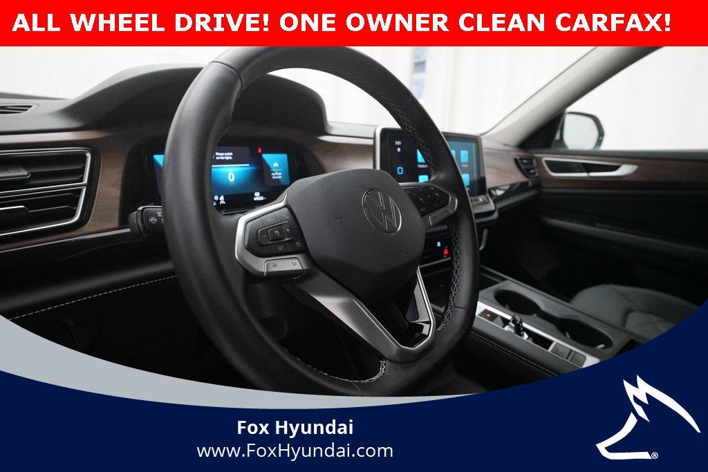 used 2024 Volkswagen Atlas car, priced at $27,500