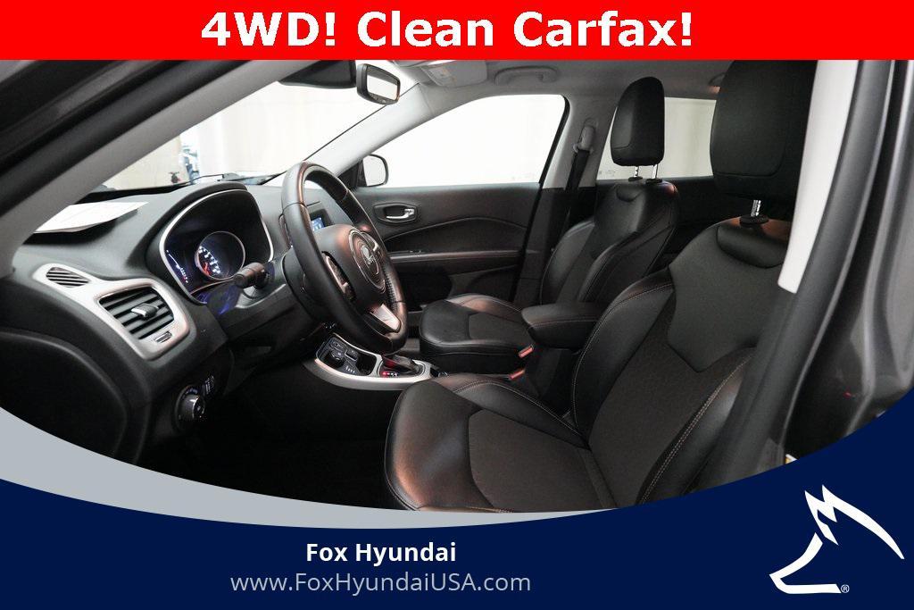 used 2020 Jeep Compass car, priced at $17,200