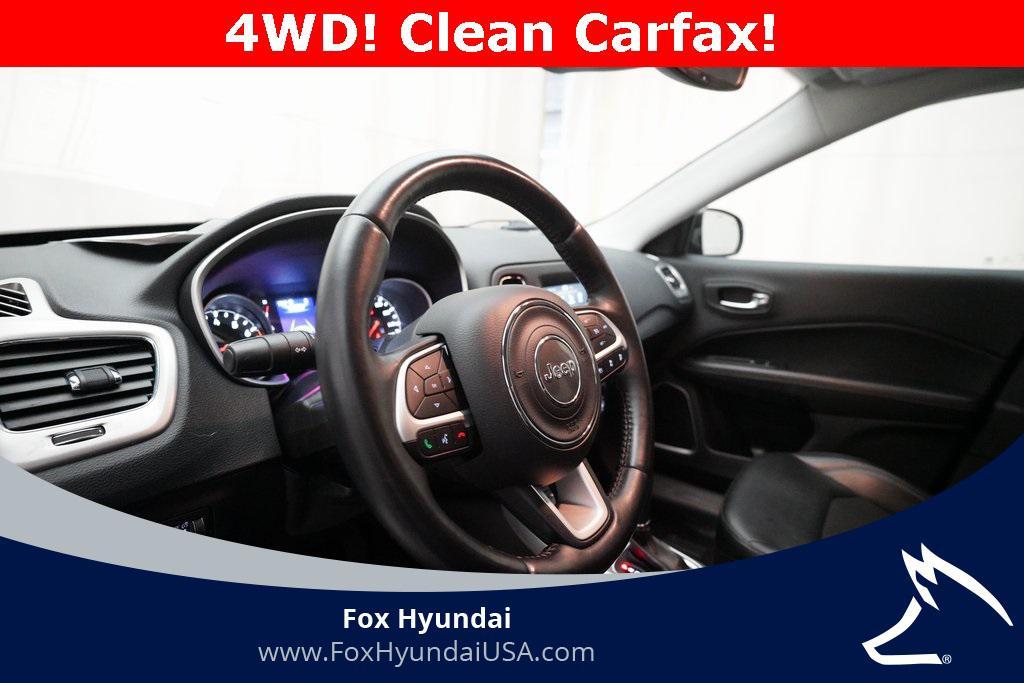 used 2020 Jeep Compass car, priced at $17,200