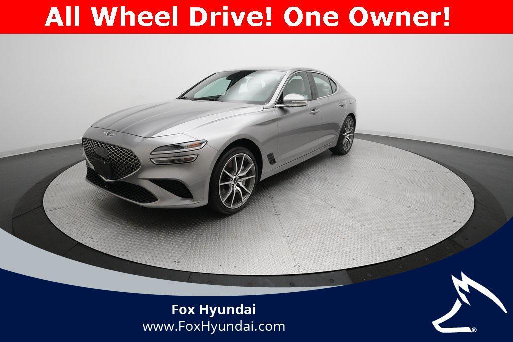 used 2024 Genesis G70 car, priced at $27,800
