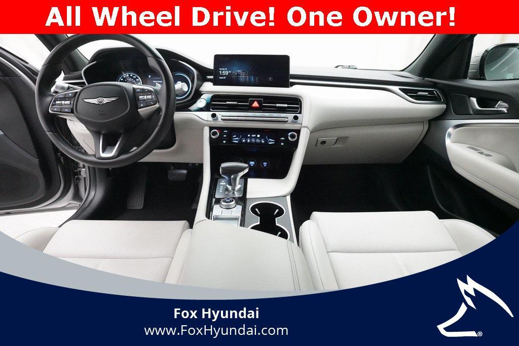 used 2024 Genesis G70 car, priced at $27,800