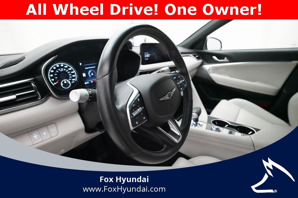 used 2024 Genesis G70 car, priced at $27,800