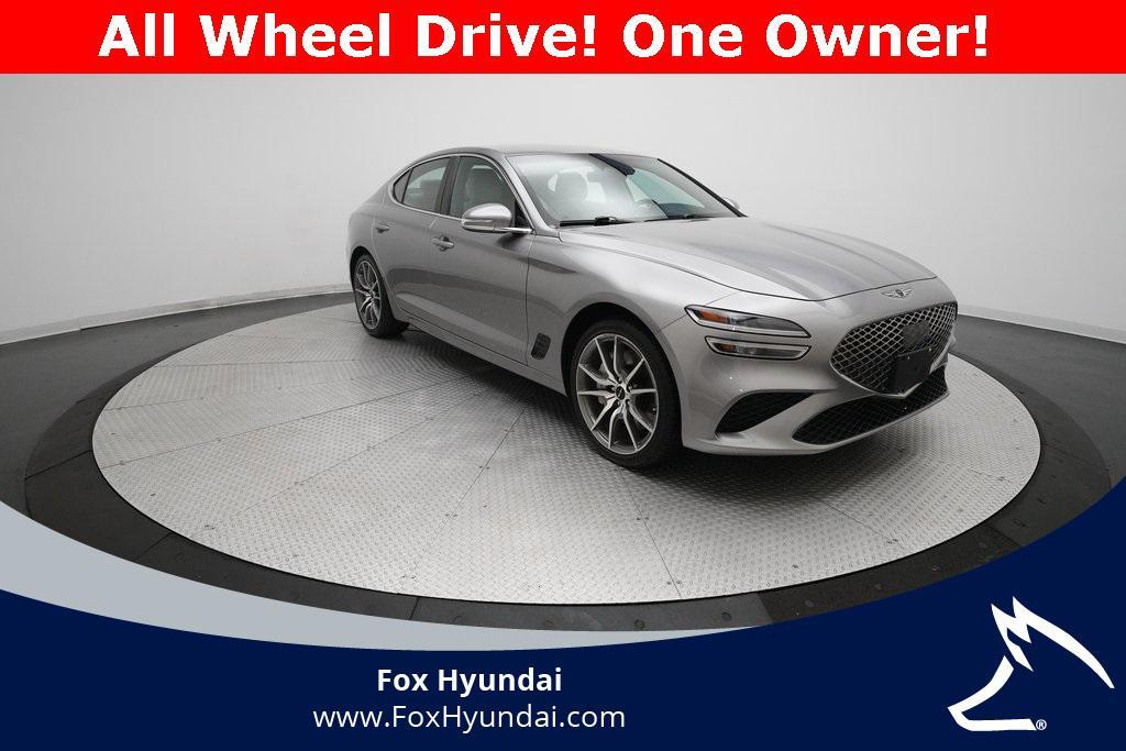 used 2024 Genesis G70 car, priced at $27,800