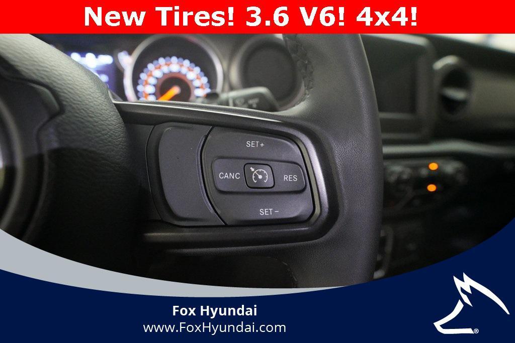 used 2023 Jeep Wrangler car, priced at $28,300