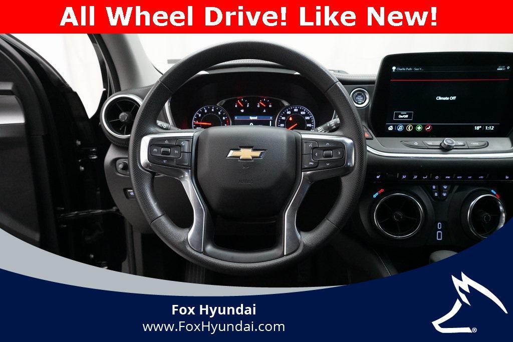 used 2025 Chevrolet Blazer car, priced at $27,800