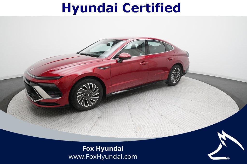 used 2024 Hyundai Sonata Hybrid car, priced at $24,800