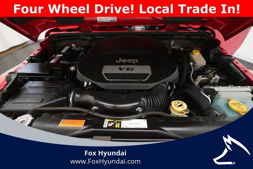 used 2015 Jeep Wrangler Unlimited car, priced at $16,350