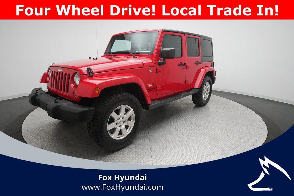 used 2015 Jeep Wrangler Unlimited car, priced at $16,350