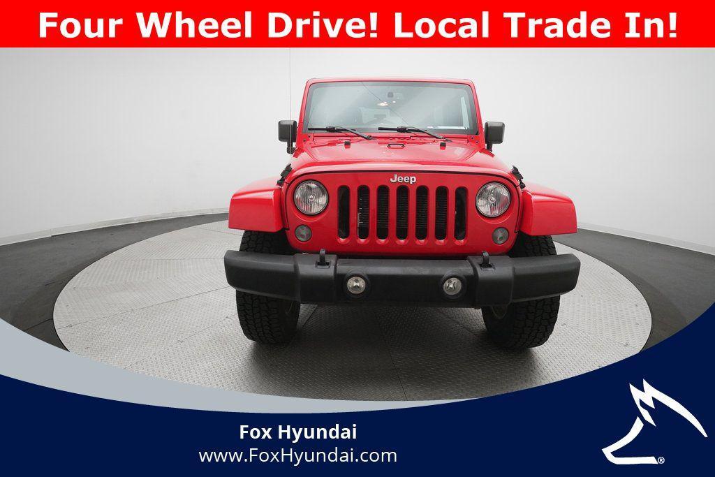used 2015 Jeep Wrangler Unlimited car, priced at $16,350