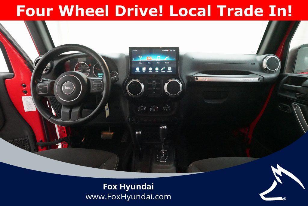 used 2015 Jeep Wrangler Unlimited car, priced at $16,350