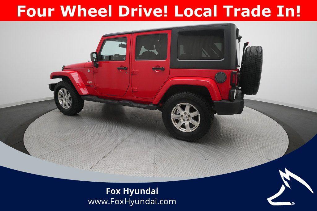 used 2015 Jeep Wrangler Unlimited car, priced at $16,350