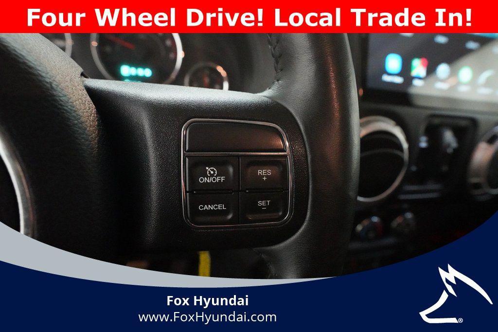 used 2015 Jeep Wrangler Unlimited car, priced at $16,350