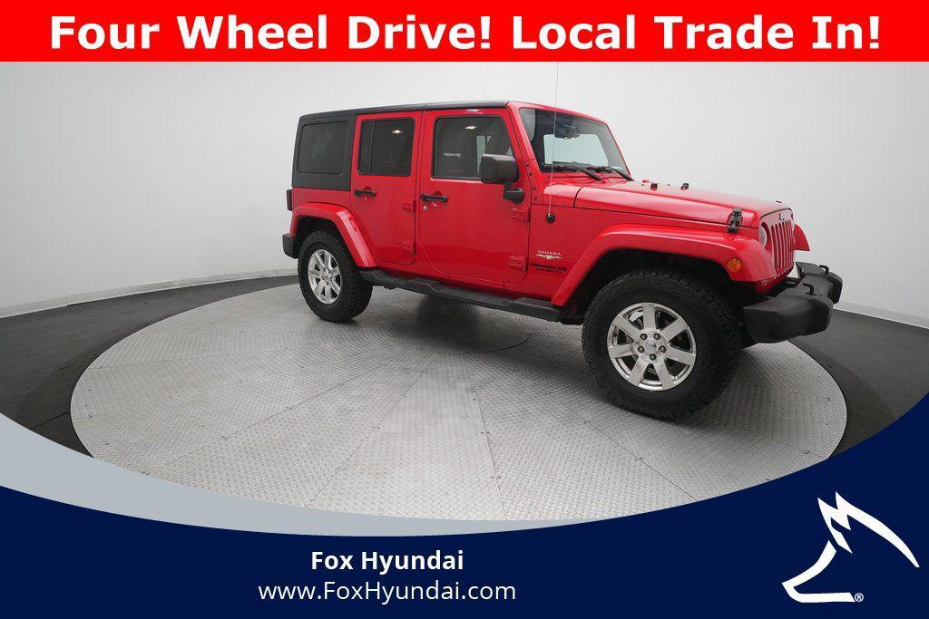 used 2015 Jeep Wrangler Unlimited car, priced at $16,350