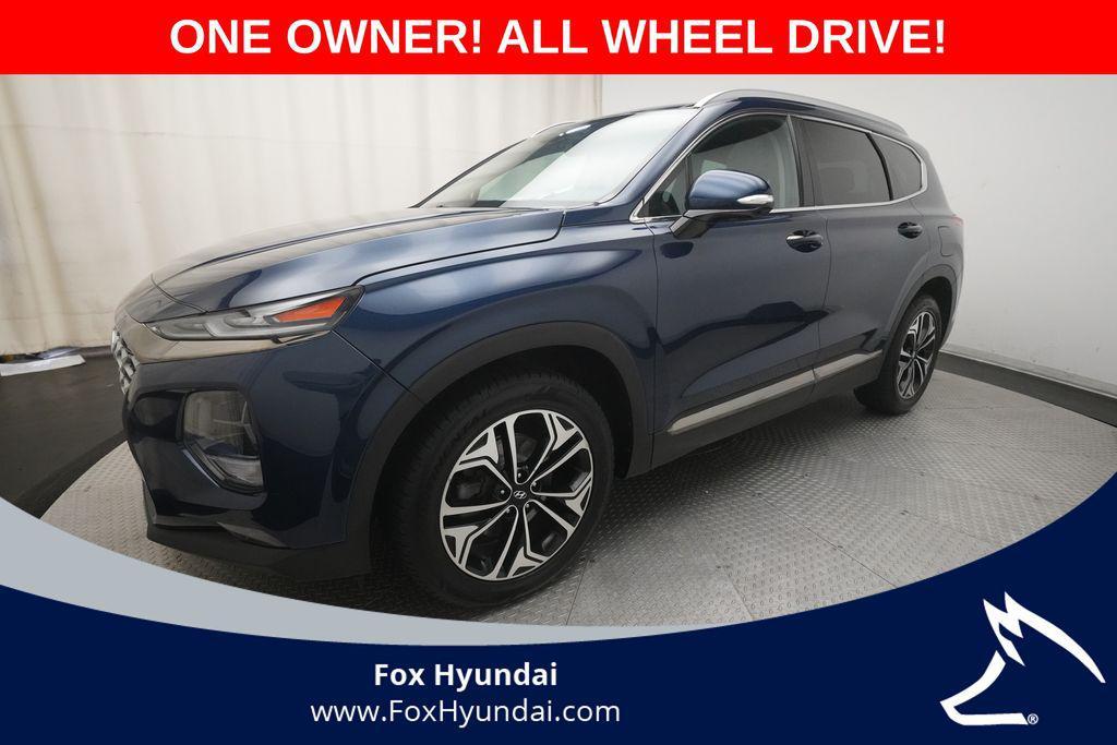 used 2020 Hyundai Santa Fe car, priced at $18,876
