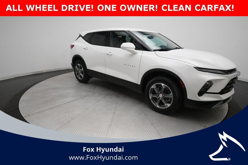 used 2023 Chevrolet Blazer car, priced at $26,300