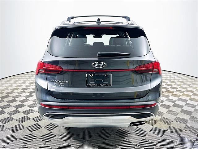 used 2021 Hyundai Santa Fe car, priced at $18,500