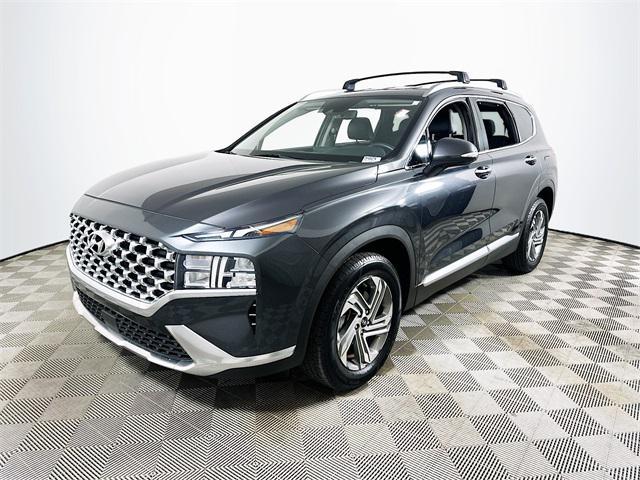 used 2021 Hyundai Santa Fe car, priced at $18,500