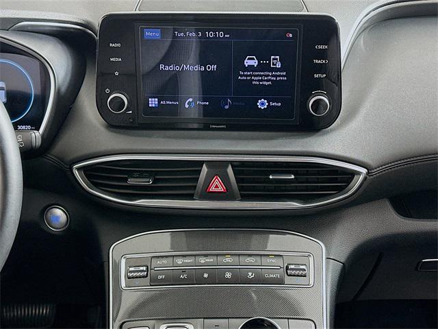 used 2021 Hyundai Santa Fe car, priced at $18,500