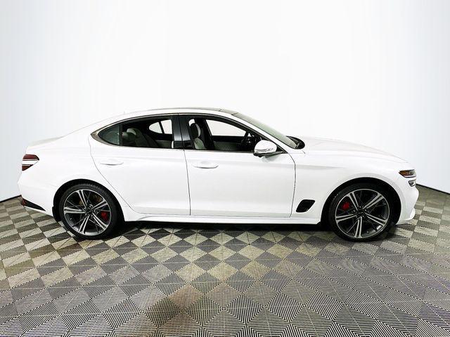 new 2025 Genesis G70 car, priced at $50,057