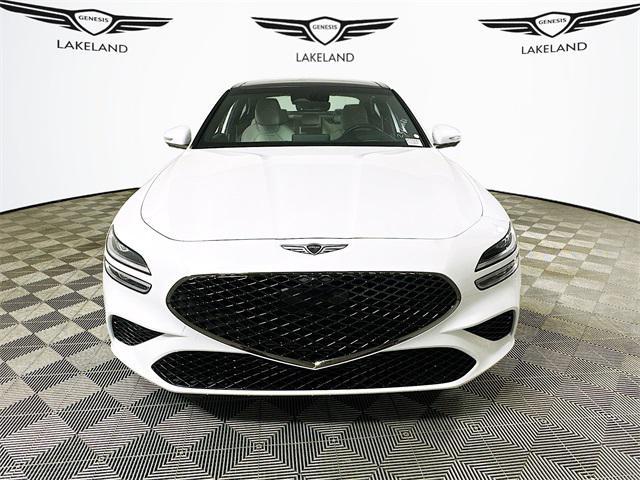 new 2025 Genesis G70 car, priced at $50,057