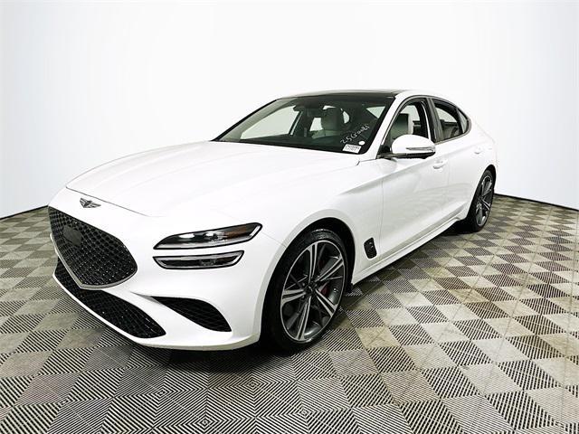 new 2025 Genesis G70 car, priced at $50,057