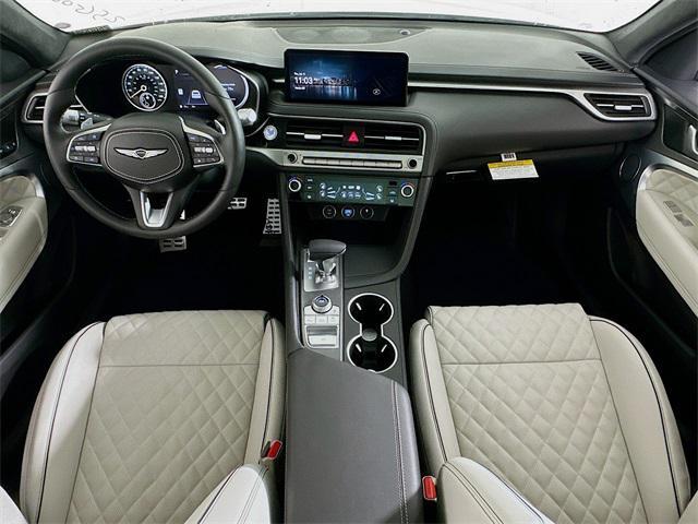 new 2025 Genesis G70 car, priced at $50,057
