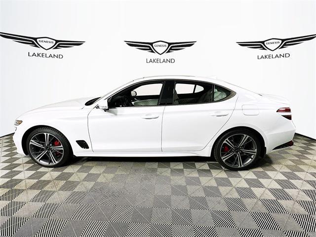 new 2025 Genesis G70 car, priced at $51,057
