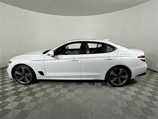 new 2025 Genesis G70 car, priced at $50,123