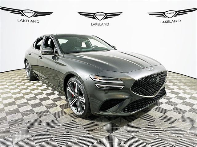 new 2025 Genesis G70 car, priced at $52,057