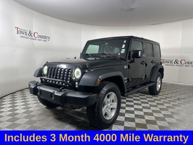 used 2015 Jeep Wrangler Unlimited car, priced at $18,607